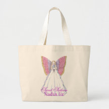 Fée-Personnaliser de papillon de sweet sixteen Sac