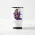 Fée Pollyanna de fleurs de papillons d'arc-en-ciel Mugs À Café