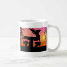 Fée Siluetts réglé Tasse À Café