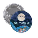 Feliz 08 natals badges