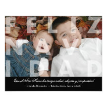 Feliz Navidad Invitations Personnalisées