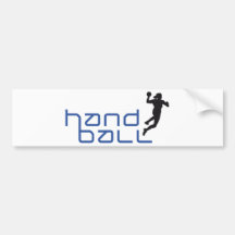female handball autocollant pour voiture