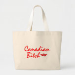 Femelle canadienne sac en toile