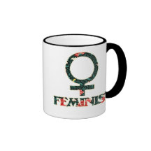 Féministe chic minable tasse
