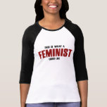 Féministe T-shirt