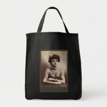 Femme américaine tatouée sacs de toile