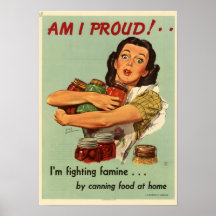 Femme au foyer vintage posters