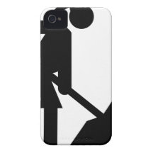 femme au travail coques iPhone 4 Case-Mate