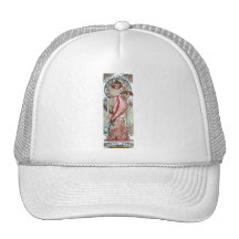 femme blanche de champagne d'étoile d'art déco de  casquettes