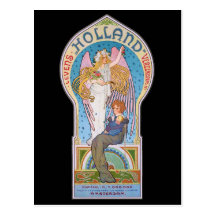 Femme et enfant de la Hollande Amsterdam Cartes Postales