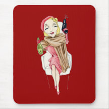 Femme Fatale Mousepad Tapis De Souris