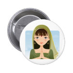 Femme indienne pin's
