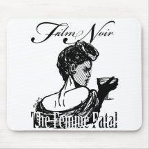 Femme mortel tapis de souris