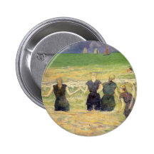 Femmes baignant Dieppe, Gauguin, post impressionni Badge Avec Épingle
