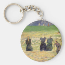 Femmes baignant Dieppe, Gauguin, post impressionni Porte-clefs