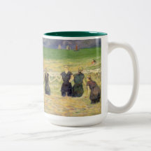 Femmes baignant Dieppe, Gauguin, post impressionni Tasse À Café