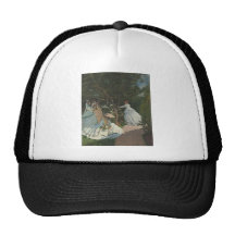 Femmes dans le jardin (1866) casquettes de camionneur
