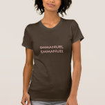 Femmes de T-shirt d'Immanuel
