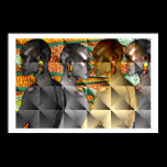 Femmes tribales de l'Afrique posters