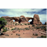 Fenêtres du nord et de sud, parc national de voûte photo sculptures