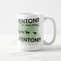 Fenton - Jésus-Christ ! ! Tasse de chien de Fenton