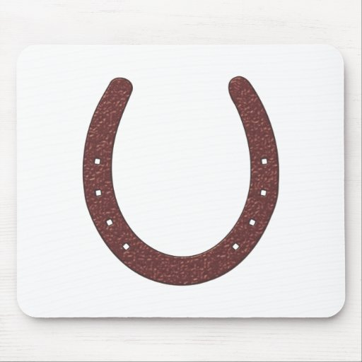 Fer à cheval horseshoe tapis de souris