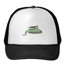 Fer chaud de vêtements casquette de camionneur