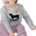 ferme correcte de moutons noirs t-shirts