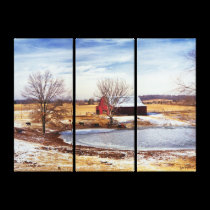 Ferme de Martin impressions sur toile