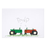 Ferme d'été épousant la carte de RSVP Faire-parts