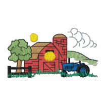 Ferme polos brodés