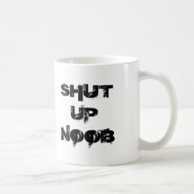 FERMEZ la tasse de café de NOOB