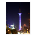 Fernsehturm berlinois carte postale