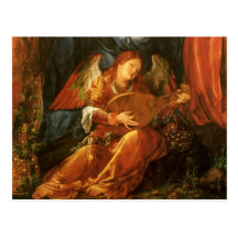 Festin des guirlandes de rose, détail Albrecht Dur Cartes Postales