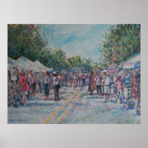 Festival-en pastel afro-américain d'Ann Arbor Posters