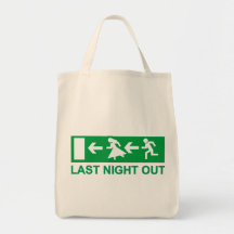 fête bachelorette sac fourre-tout