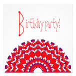 fête d'anniversaire cartons d'invitation
