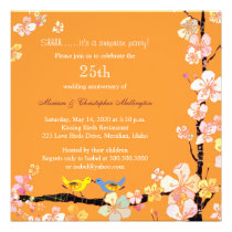 Fête d'anniversaire de baiser snob de surprise d'o invitations