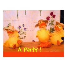 Fête d'anniversaire de dinosaure invitations personnalisées