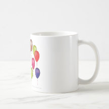 Fête d'anniversaire de pingouin mug à café