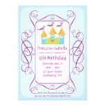 Fête d'anniversaire personnalisable de princesse invitation personnalisée