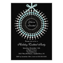 Fête de Noël argentée et bleue de cocktail d'ornem Bristol