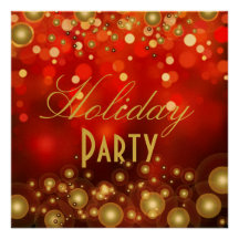 Fête de vacances de PixDezines, bulles de champagn Invitation