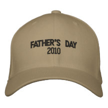 Fête des pères 2010 casquettes brodées