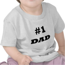 Fête des pères heureuse - numéro 1 papa - papa #1 t-shirt