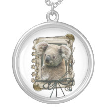 Fête des pères - pattes en pierre - koala bijouterie personnalisée