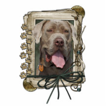 Fête des pères - pattes en pierre - mastiff - fure photos en relief