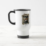 Fête des pères - pattes en pierre - rottweiler - S Mugs