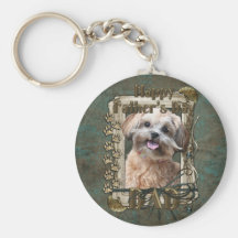 Fête des pères - pattes en pierre - ShihPoo - Magg Porte-clé