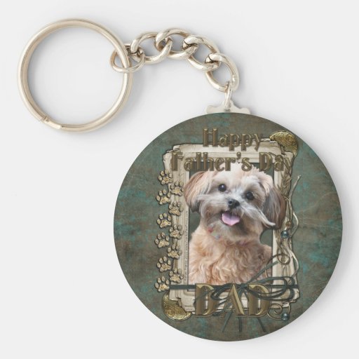 Fête des pères - pattes en pierre - ShihPoo - Magg Porte-clé